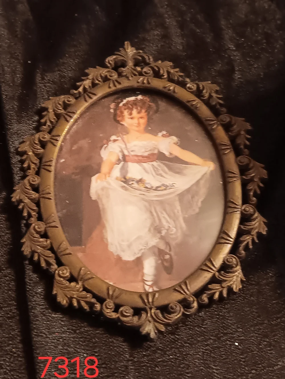 Set Of 2 Framed Victorian Style Prints